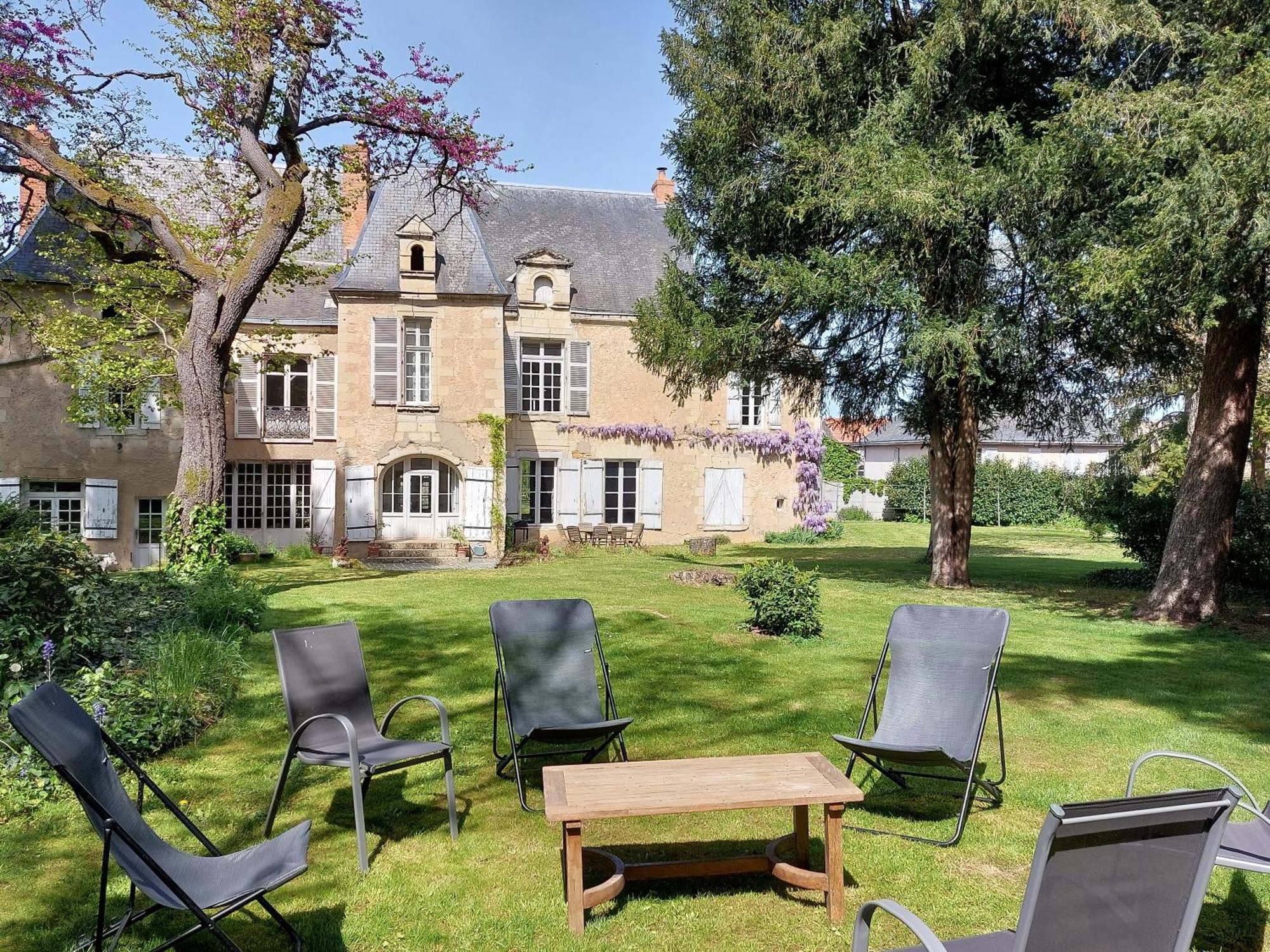 Bed and Breakfast Manoir Du Bellay Montreuil-Bellay Zewnętrze zdjęcie